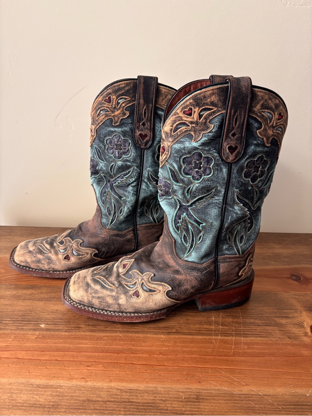 Dan Post leather cowboy boots